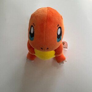 Pokemon 10" CHARMANDER Plushie Plush Toy 1997 genuine EUC